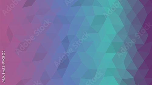 Abstract geometric background with gradient of purple and blue colors
