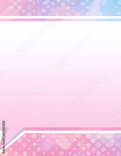 Degradê suave em tons pastel rosa e branco