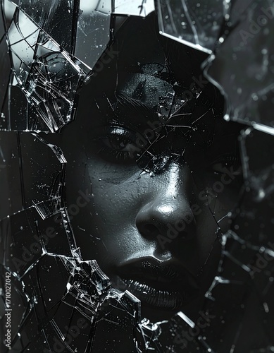 Elegant Halloween A Shattered Reflection