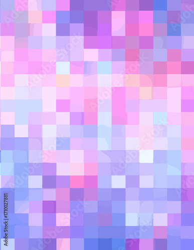 Fundo abstrato colorido em estilo vetorial com pixels suaves