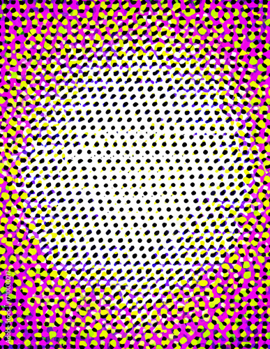 Padrão vetorial abstrato com efeito de movimento radial