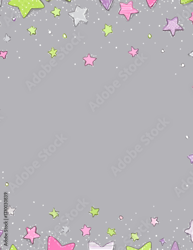 Fundo abstrato com elementos vetoriais suaves em tons pastel