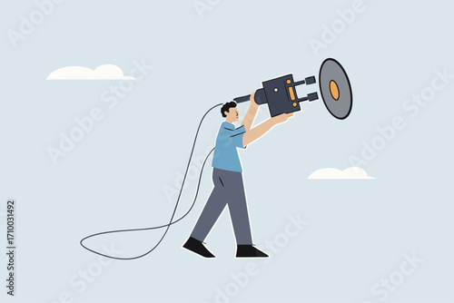 Recharge yourself, exhausted overworked businessman plugging in electricity to recharge.