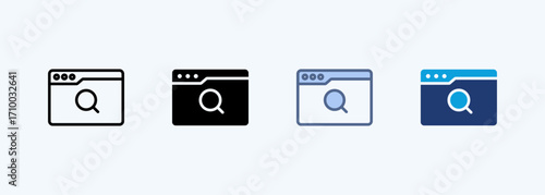 Browser Multiple Style Icon Collection