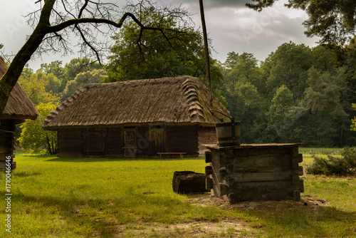 old farm house in the countryside