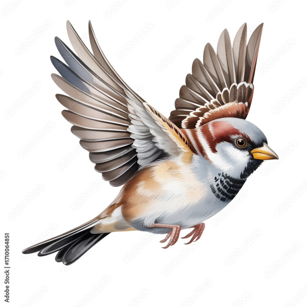 Fototapeta premium common pheasant isolated on white