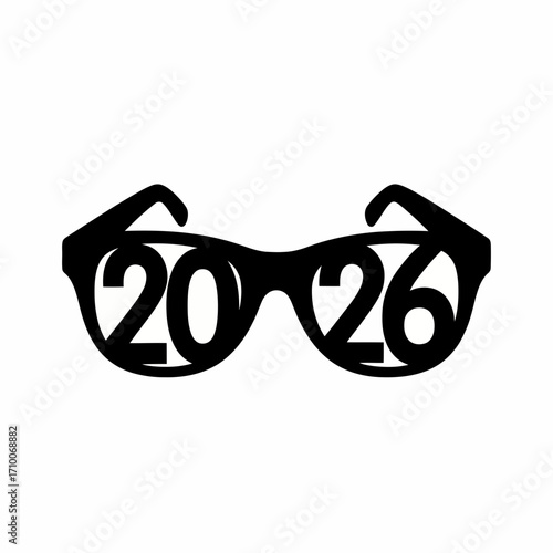 glasses isolated on white background