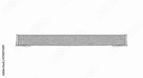 Long concrete beam with visible rough gray texture isolated on white background. Industrial concrete beam shows raw material detail, useful for architectural visualization or construction display.