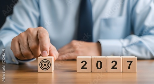 Achieving business goals in 2027 setting targets and strategies for future success and planning ahead