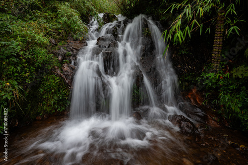 Wherever you are close to the water falls, hidden inside you'll find the pure silence.