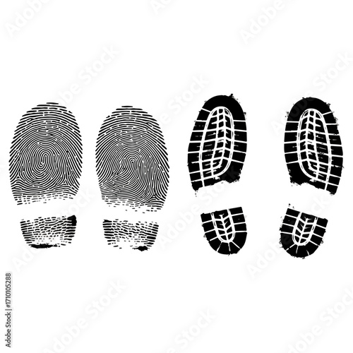 Footprints and Fingerprints - A Forensic Investigation.