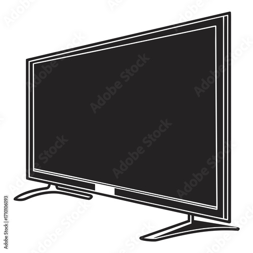lcd tv with blank screen
