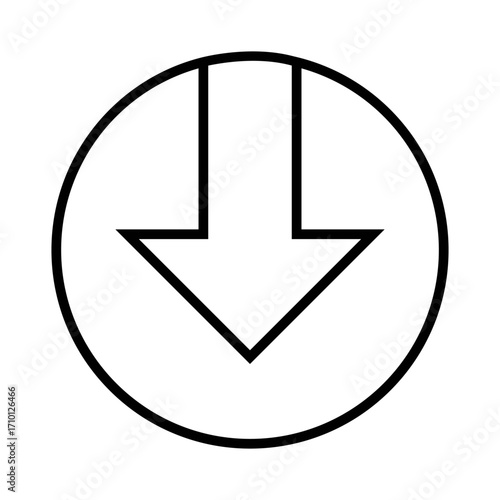 Free Download Download vector icon set. interface illustration sign collection. load symbol. upload logo. Down arrow mark. - GFXLoad