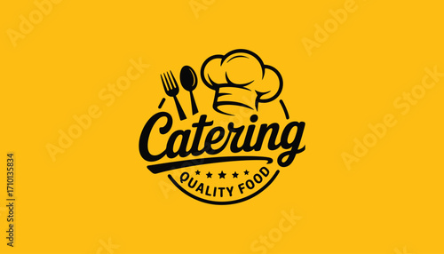 Elegant Catering Logo for a Restaurant or Service