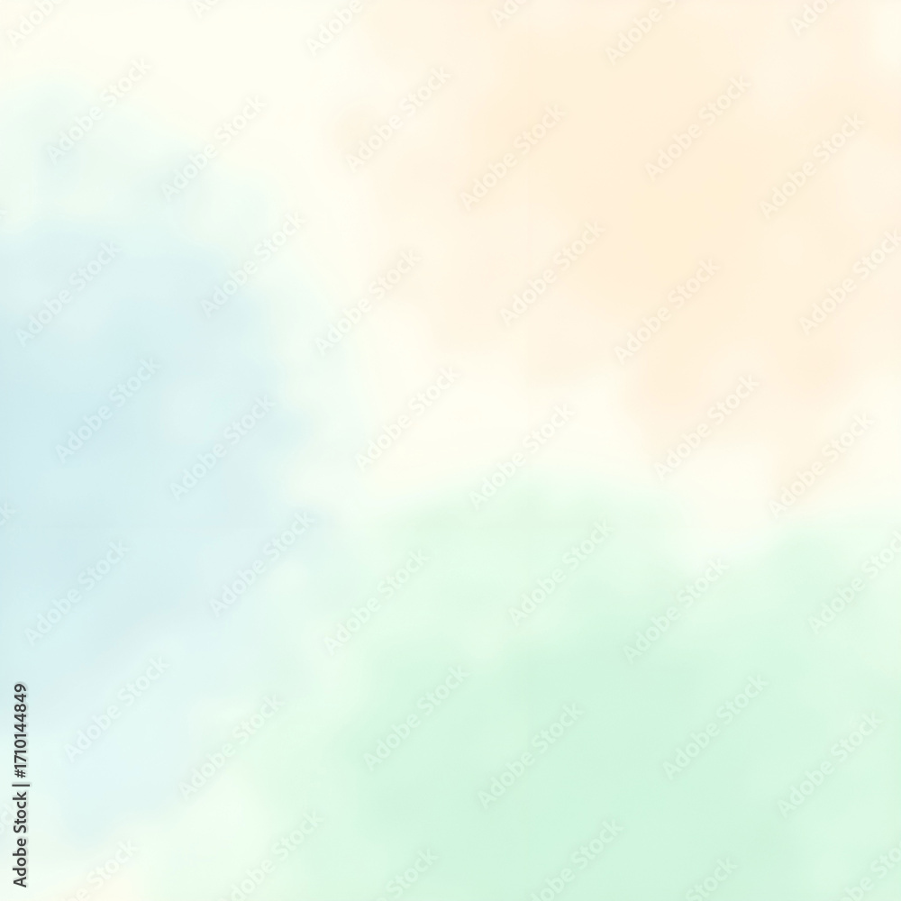 Fototapeta premium Minimal pastel gradient background with subtle organic texture.