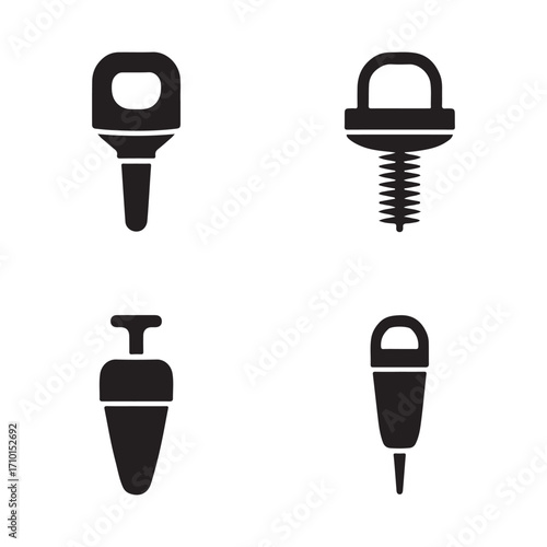 Industrial concrete vibrator solid tool device