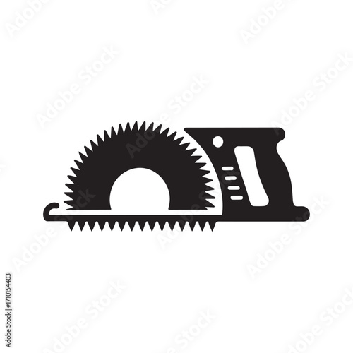 Heavy duty hole saw solid device