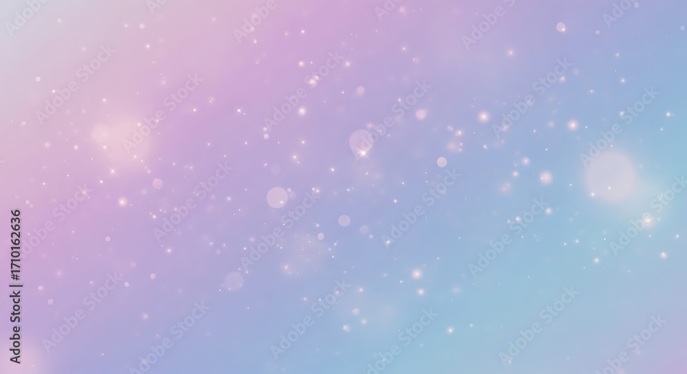Obraz premium Soft Pastel Background with Delicate Particles.