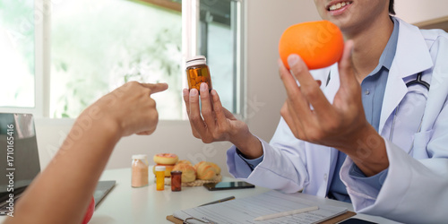 Fototapeta Medication and Nutrition