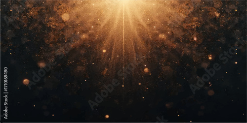 Brilliant supernova bursts of light paint the night sky like a glowing cosmic nebula