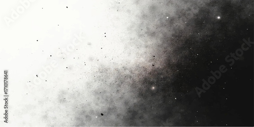 Textured gray wall with rain drops on the window and a cloudy sky