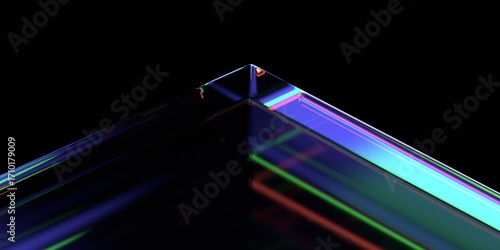 Abstract colorful background design, 3d render