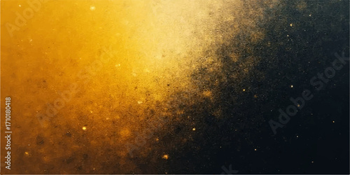 Abstract grunge background with vintage texture and fiery orange tones featuring bubbles and smoky light effects