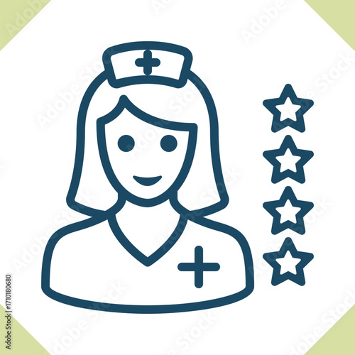 Nurse Rating Icon