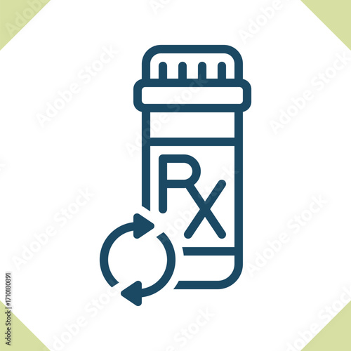 Pill Bottle Icon
