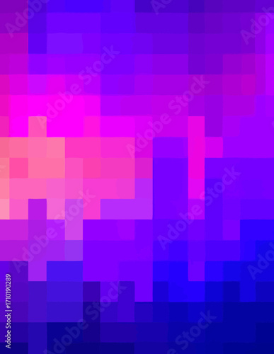 Abstrakter, farbenfroher Pixelhintergrund