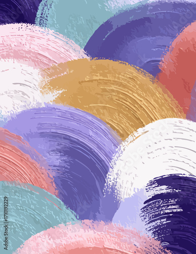Abstrakte Wirbel-Hintergrundtextur in Pastelltönen
