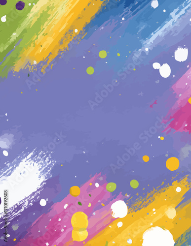 Abstrakte Vektor-Hintergrundgrafik mit diagonalen Pinselstrichen