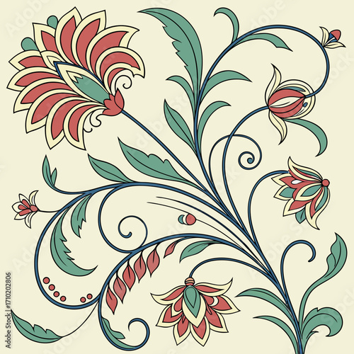 Minimal Floral Renaissance Fusion 1