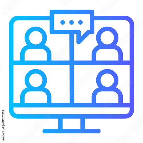 video conference icon