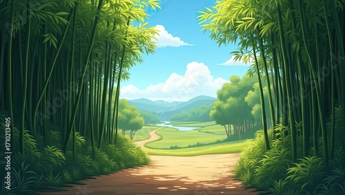 road through the forest