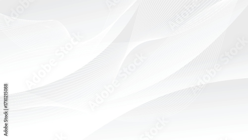 abstract white background with graphic curve