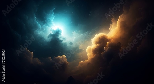 Cosmic Cloudscape of Nebulae.