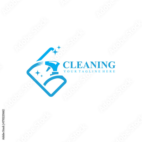 Cleaning Logo business Symbol Design Template illustration
