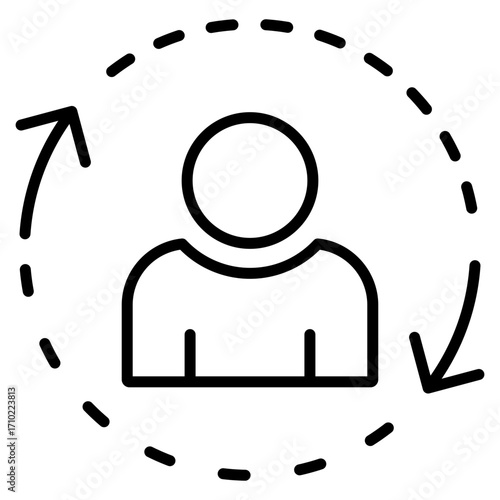 Life Cycle line icon