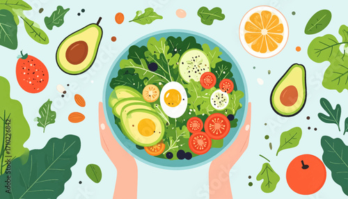 Healthy Eating Habits Delicious and Nutritious Salad Recipe