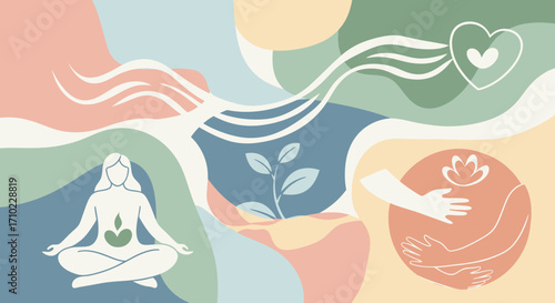 Harmony and Growth A Conceptual Illustration of Wellbeing