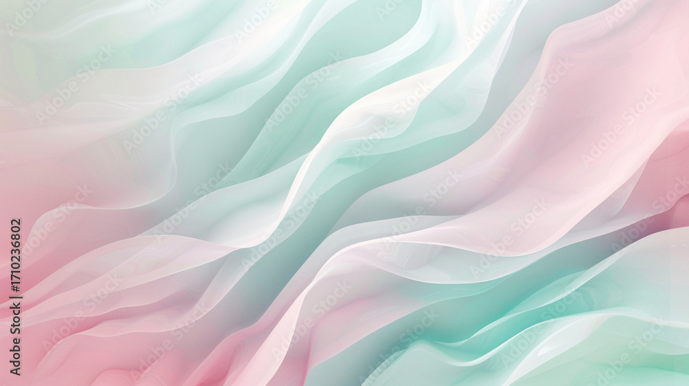Obraz premium パステルカラーのグラデーション背景