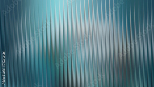 Abstract background with vertical wavy lines in blue and gray tones