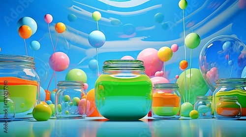 カラフルでポップな画像