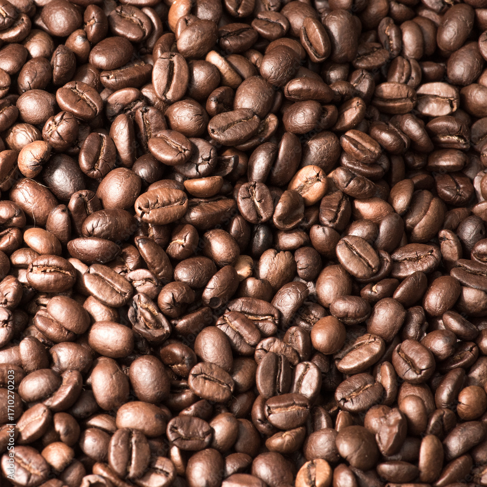 Naklejka premium Coffee and Coffee beans