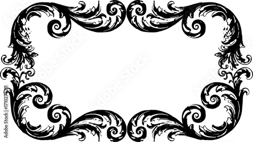 Silhouette design frame icon designs frame style 