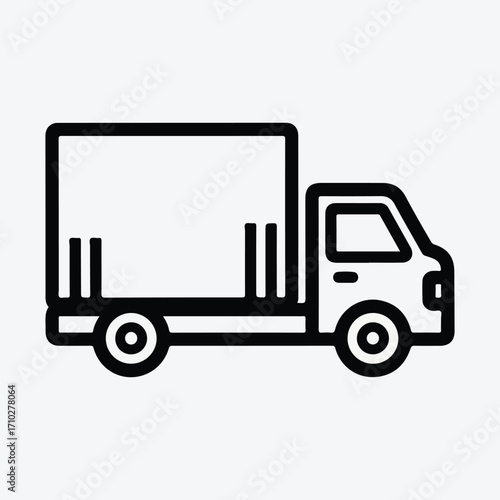 truck icon vector illustration