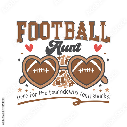 Football aunt cheer football family, Football cheer family SVG