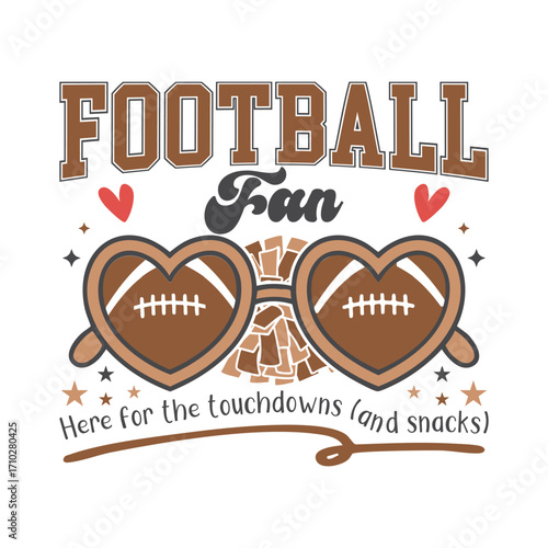 Football fan cheer football family, Football cheer family SVG