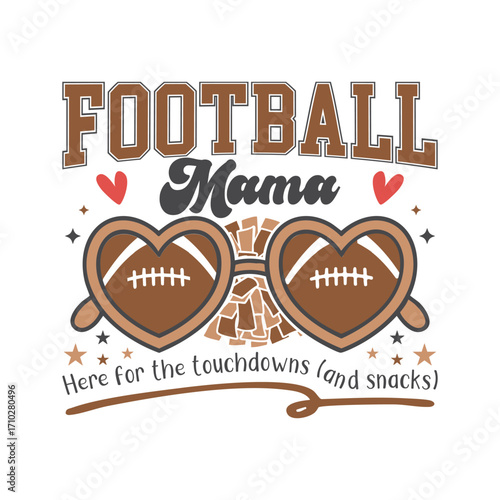 Football mama cheer football family, Football cheer family SVG